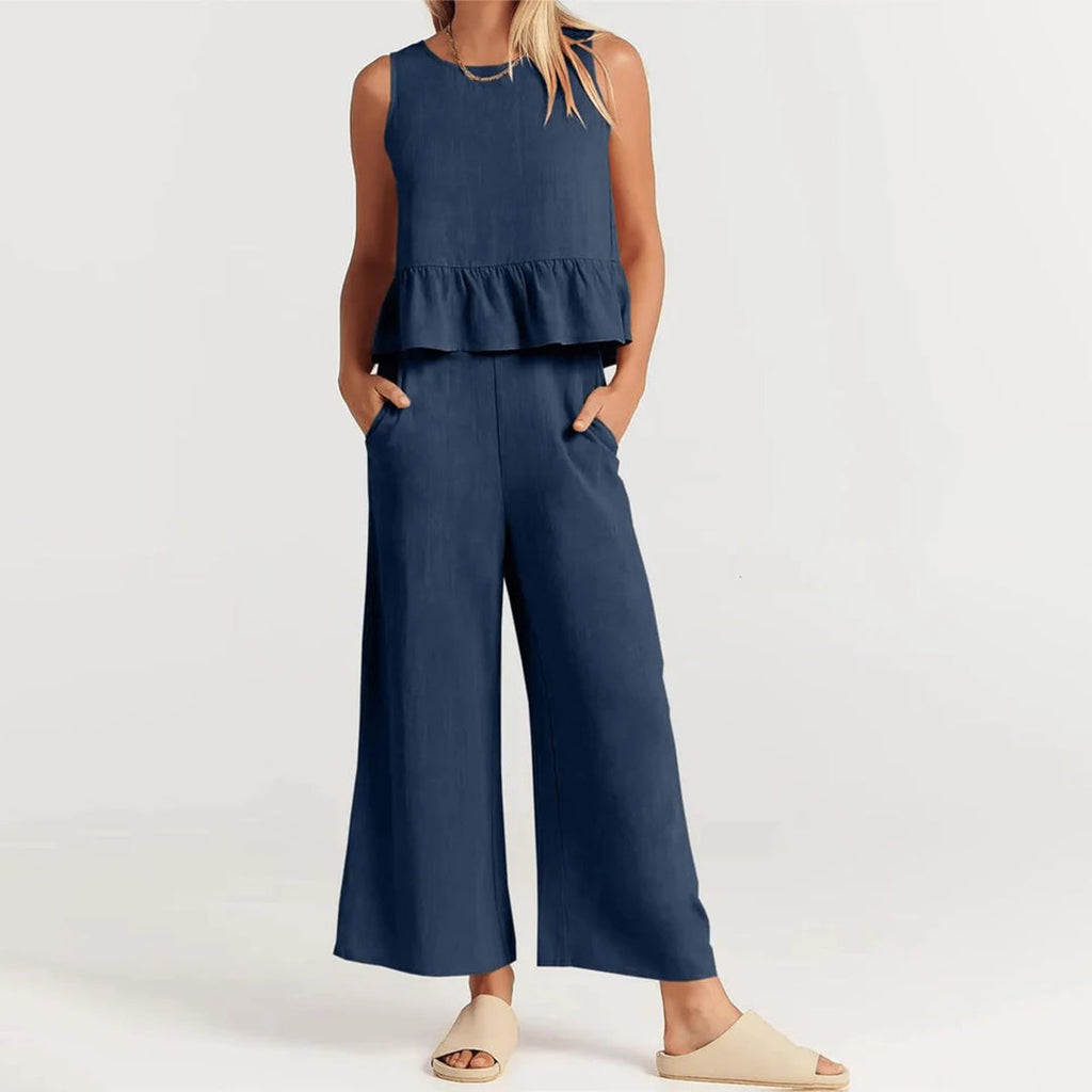 Rosanne - Two-Piece Jumpsuit Dress Stylish and Versatile