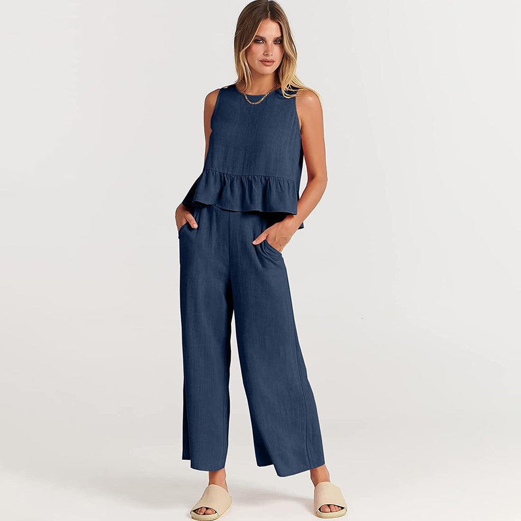 Rosanne - Two-Piece Jumpsuit Dress Stylish and Versatile
