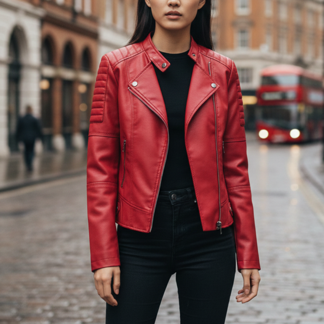 Sofia Maris Leather Jacket