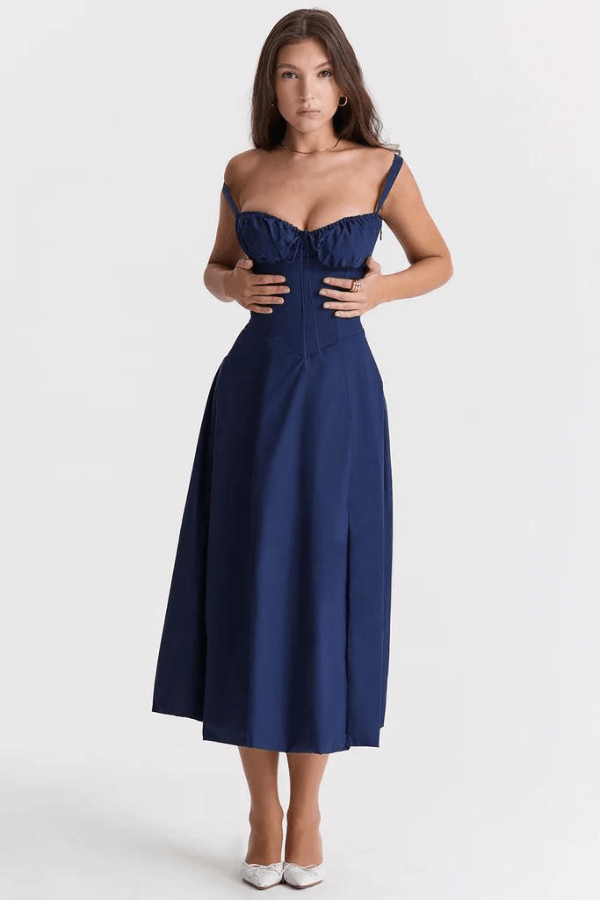 Elegant Corset Sun Dress for Women - Sofia Maris
