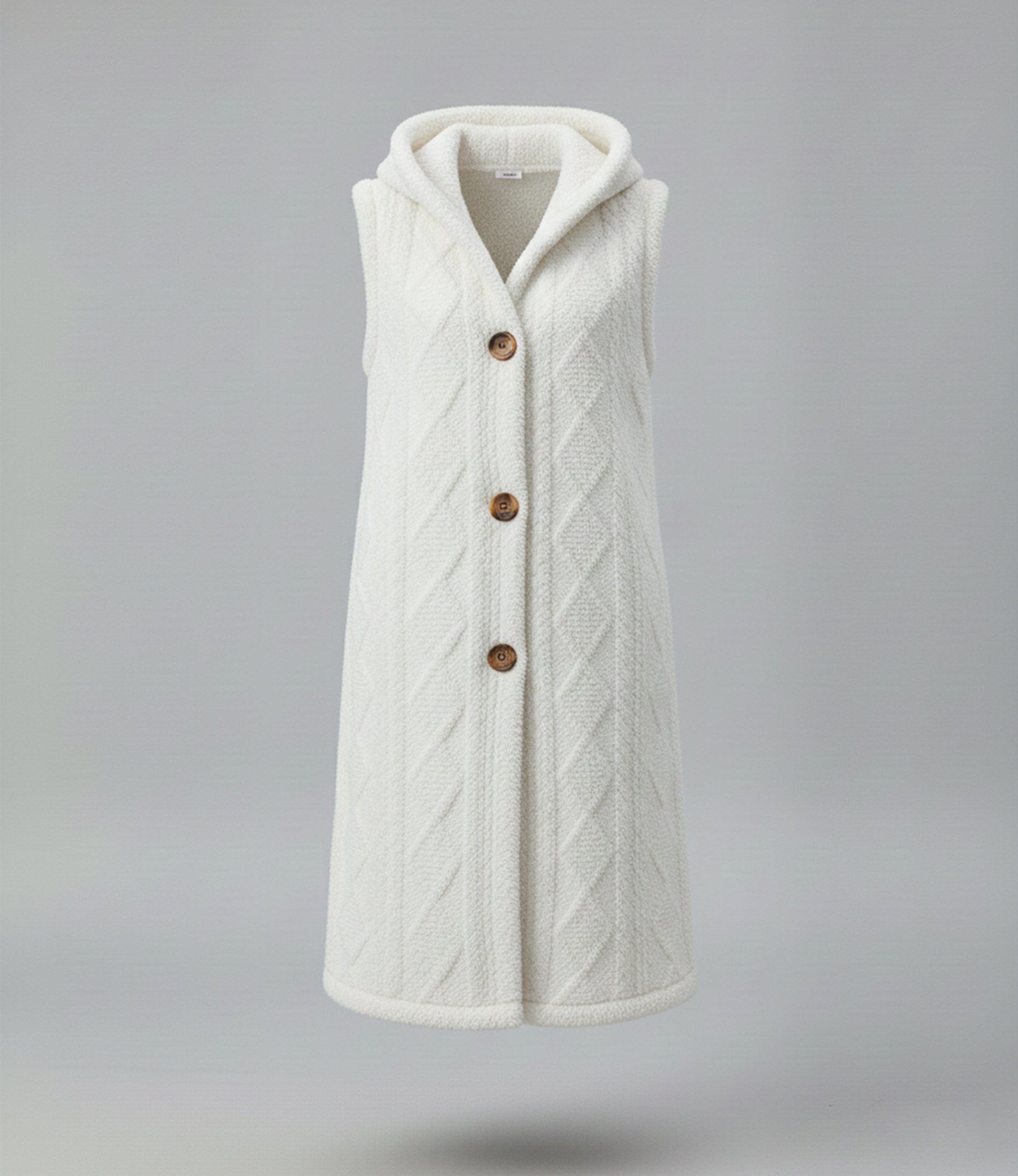 Sofia Maris Women’s Hooded Vest Coat – Elegant All-Season Layering - Sofia Maris