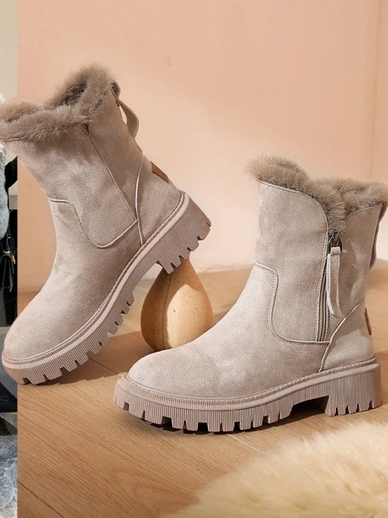 Sofia Maris Women's Fur Winter Boots