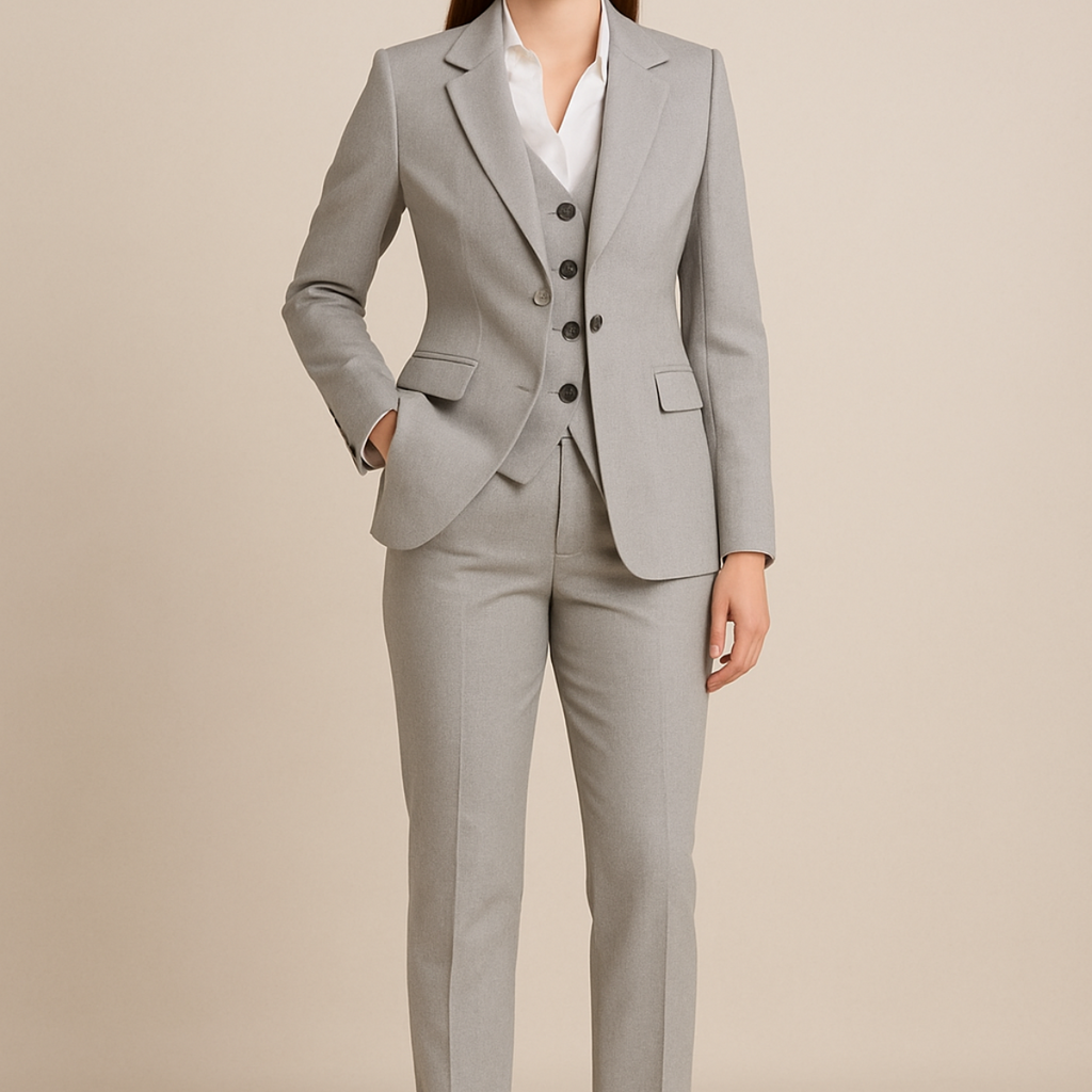 Women’s 3-Piece Set – Elegant Tailored Suit Ensemble for Work or Social Occasions - Sofia Maris