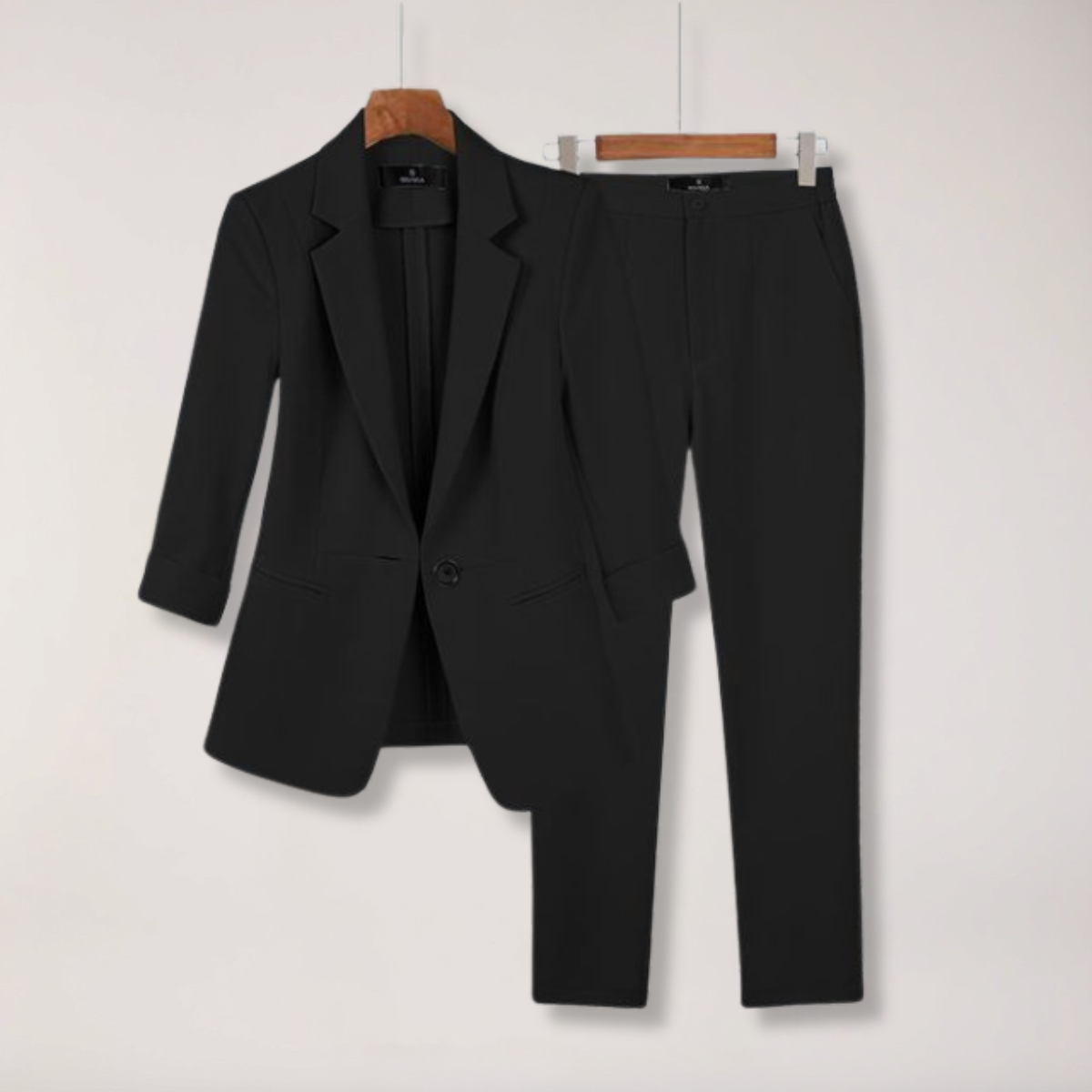 Women’s Tailored Blazer and Trousers – Two-Piece Suit Set for Work and Formal Events - Sofia Maris