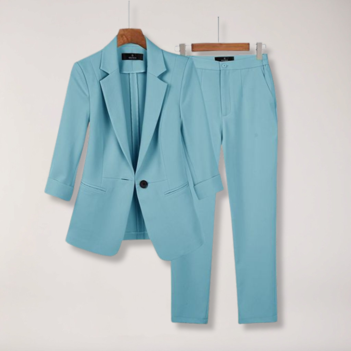 Women’s Tailored Blazer and Trousers – Two-Piece Suit Set for Work and Formal Events - Sofia Maris