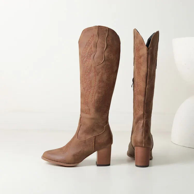 Women’s Western Cowboy Boots – Ultra-Comfort Design with Everyday Style