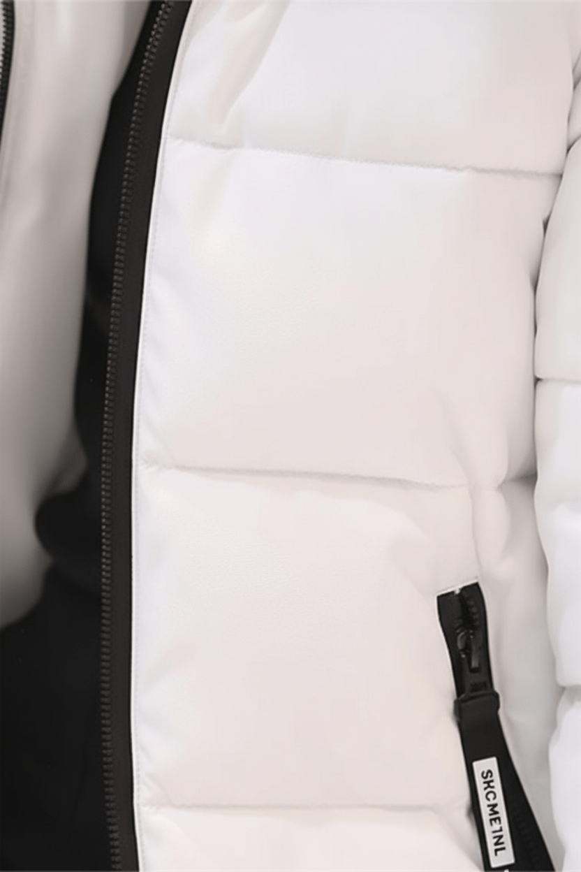 Alannah – Women’s Quilted Insulated Parka Jacket with Fur Collar - Sofia Maris