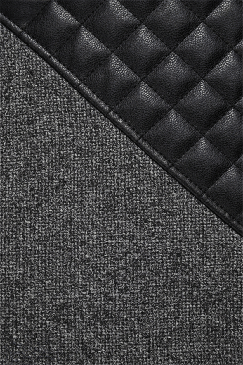 Annabel – Women’s Tailored Jacket with Quilted Sleeves & Asymmetrical Zip Hooded Design - Sofia Maris