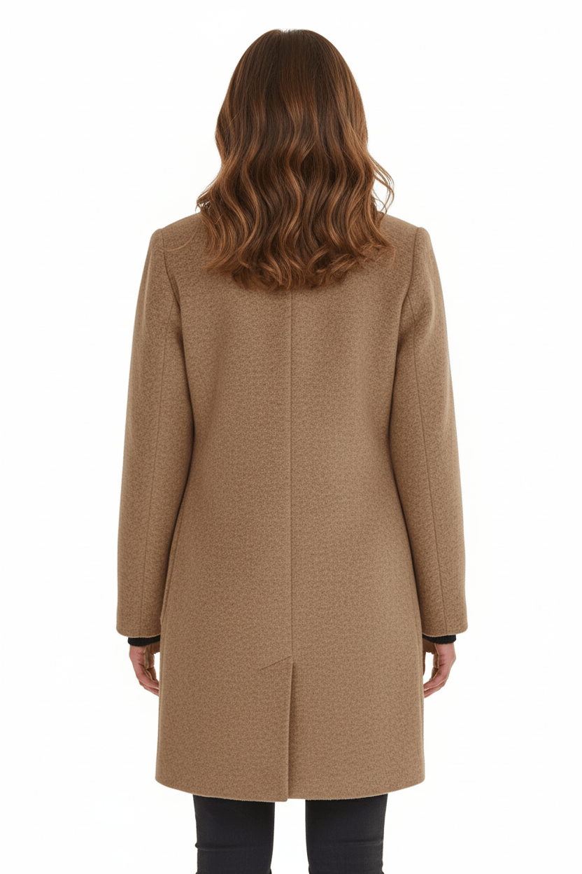 Elara Women’s Wool Blend Coat - Sofia Maris
