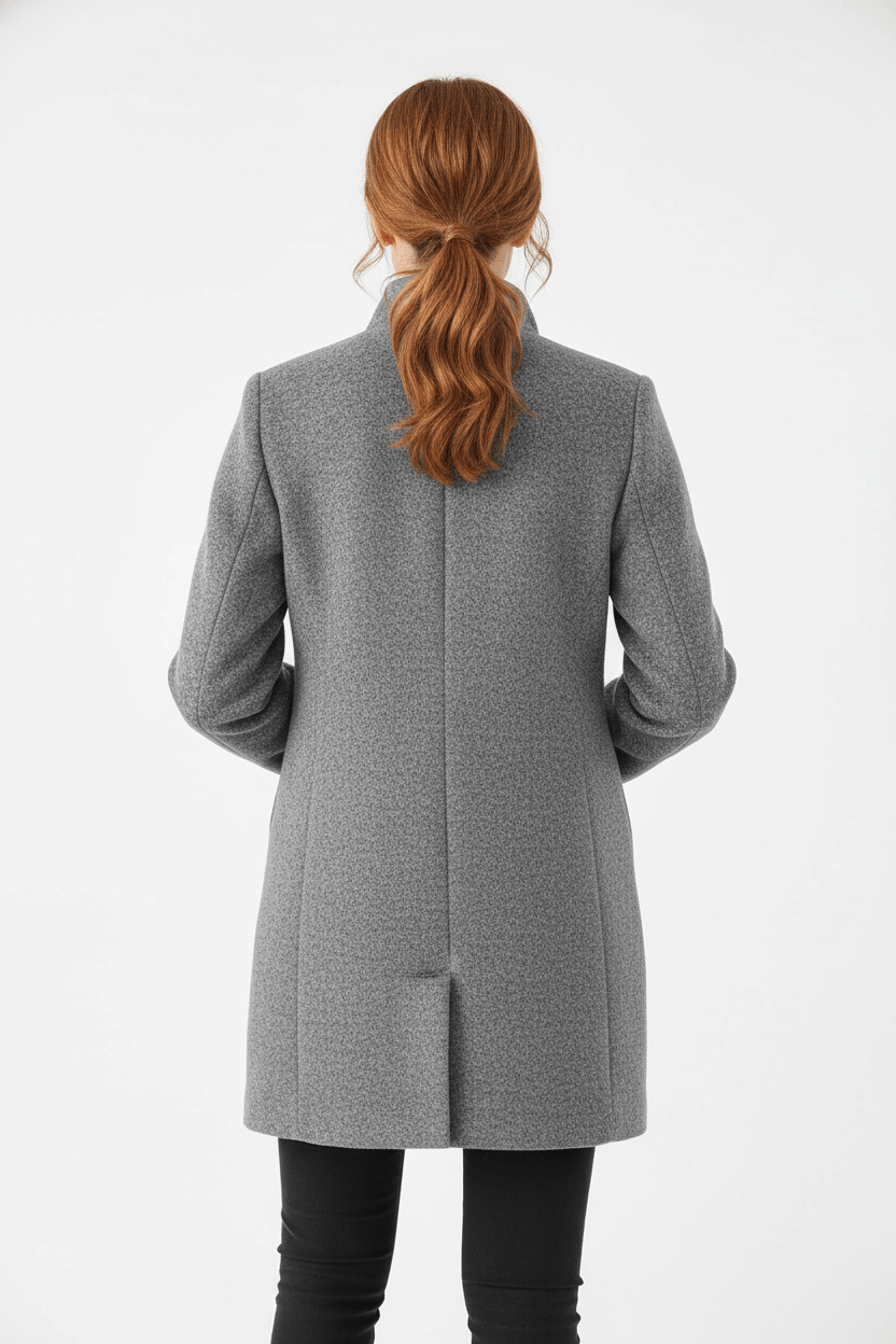 Elara Women’s Wool Blend Coat - Sofia Maris