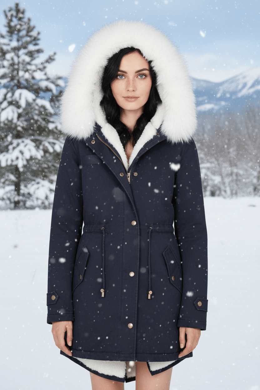 Ronja – Women’s Long Sleeve Warm Winter Coat - Sofia Maris