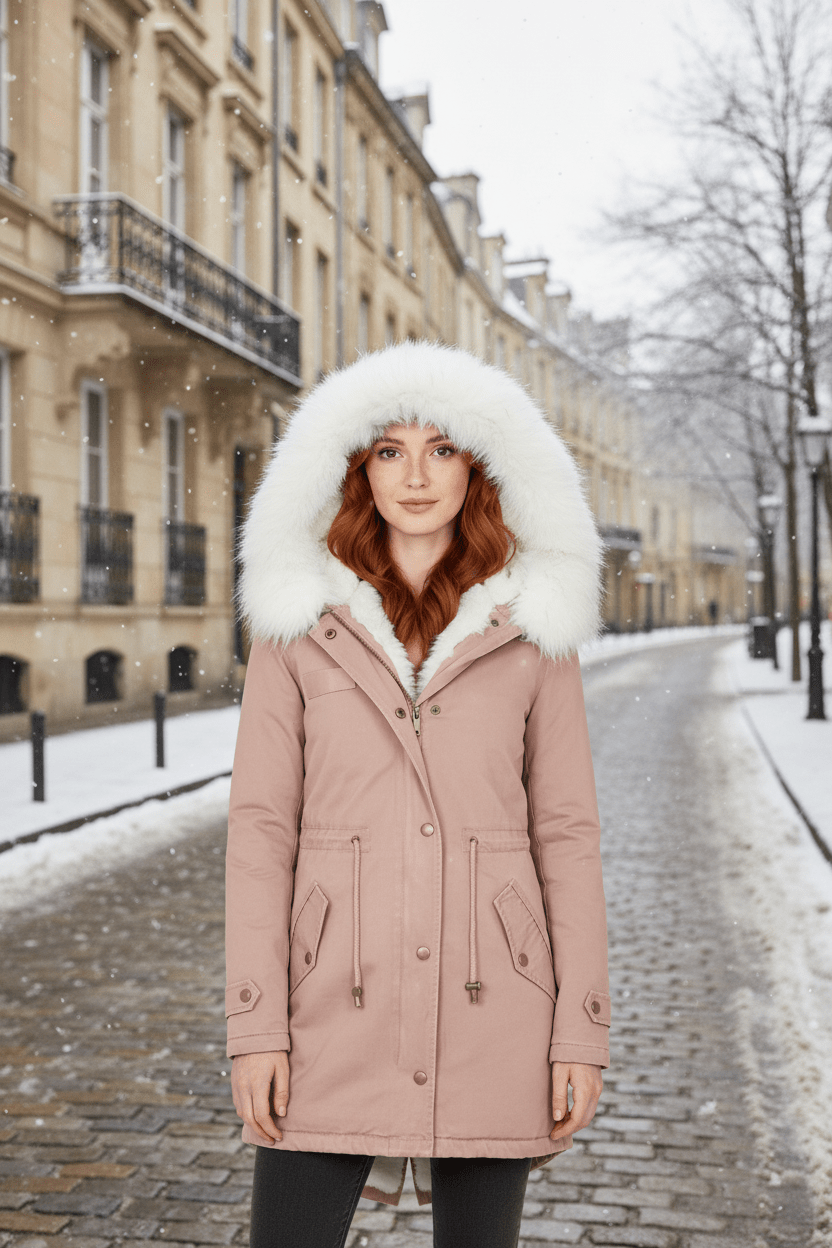 Ronja – Women’s Long Sleeve Warm Winter Coat - Sofia Maris