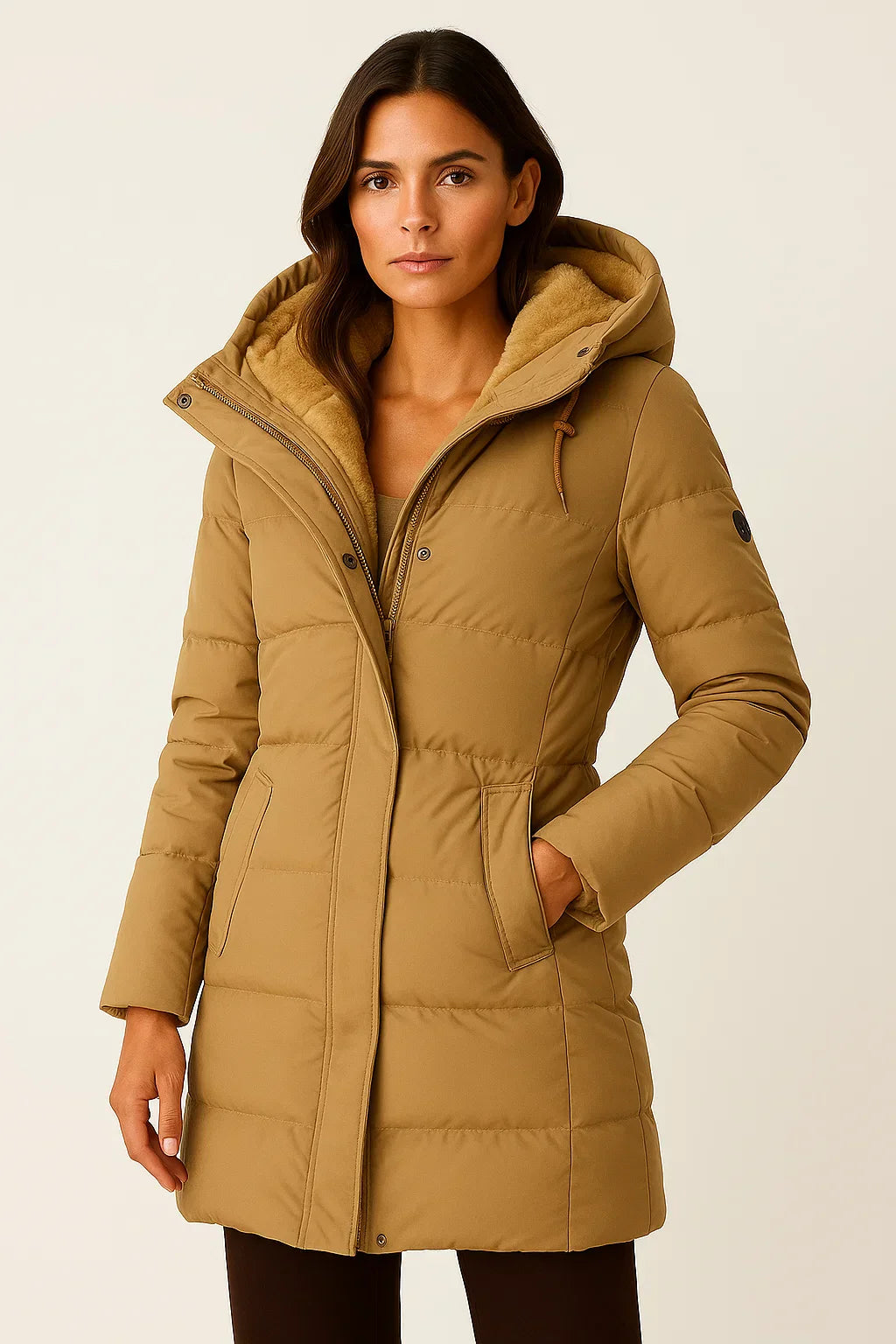 Women’s Puffer Jacket – Insulated Winter Coat for Autumn & Winter - Sofia Maris