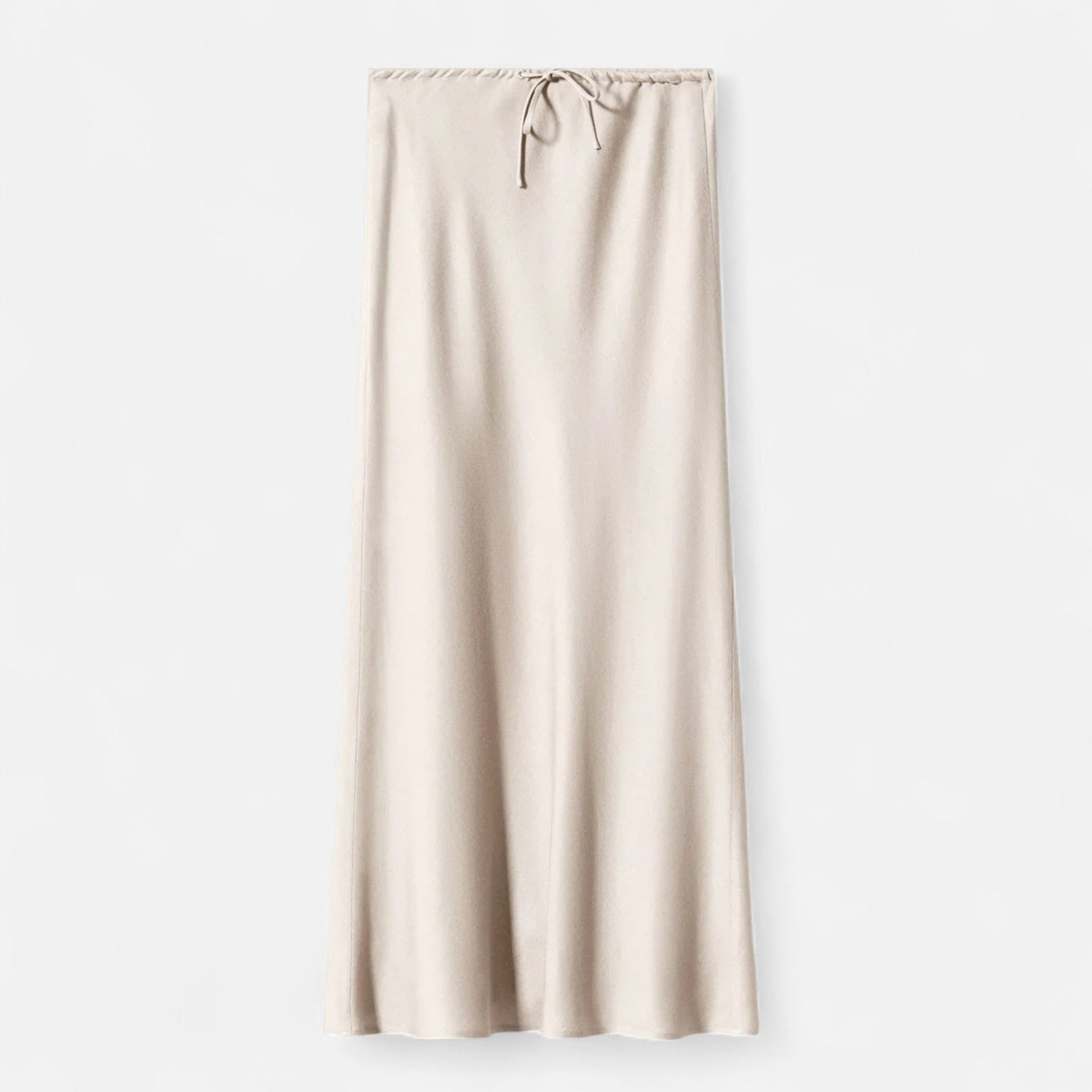 Women's Elegant High-Waist Satin Skirt - Sofia Maris