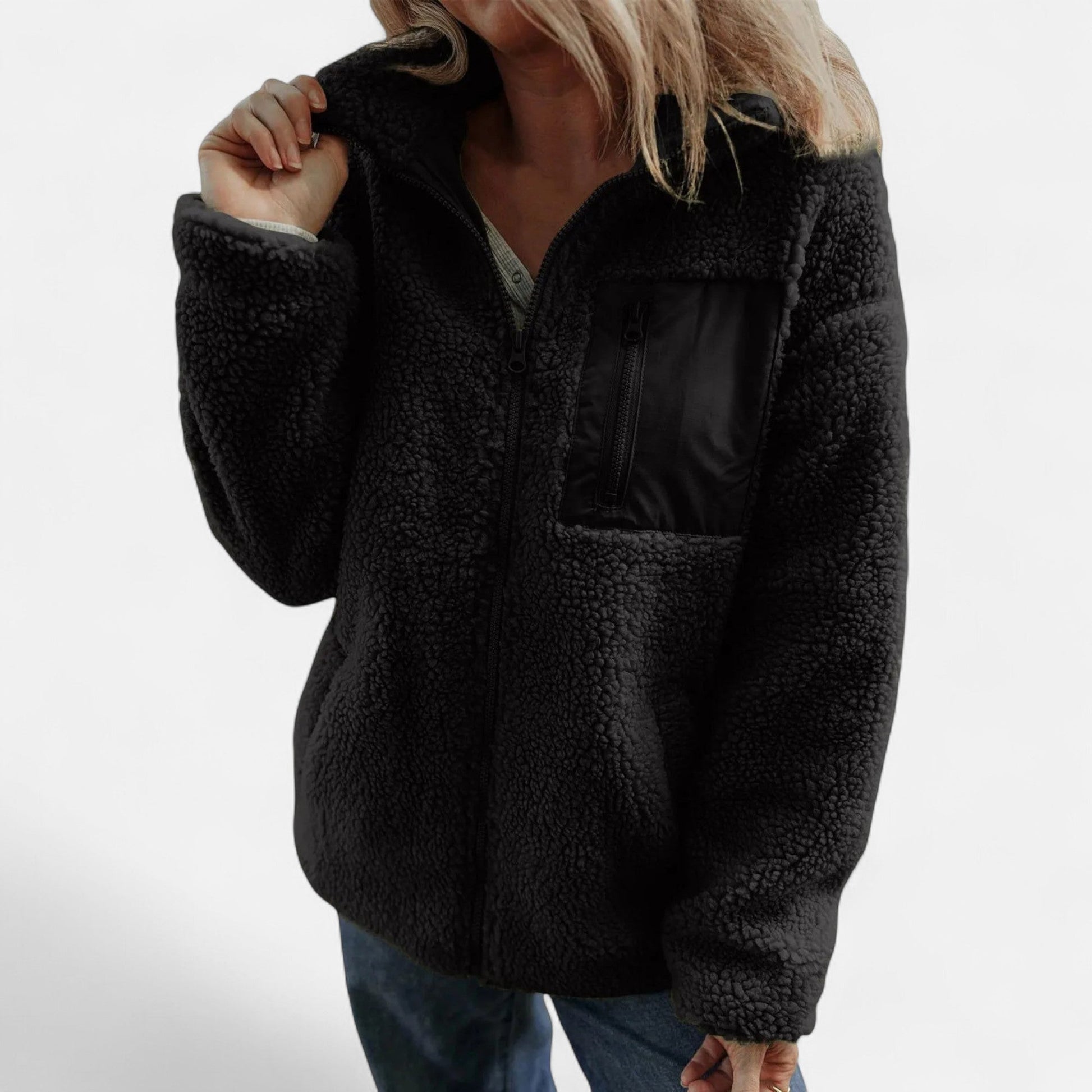 Sofia Maris  | Women’s Heritage Fleece Teddy Coat
