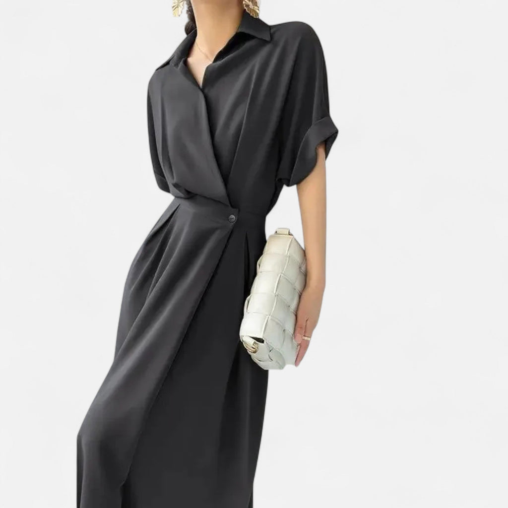 Sofia Maris | Women’s Shirt-Dress in Cotton-Blend Riviera Heritage