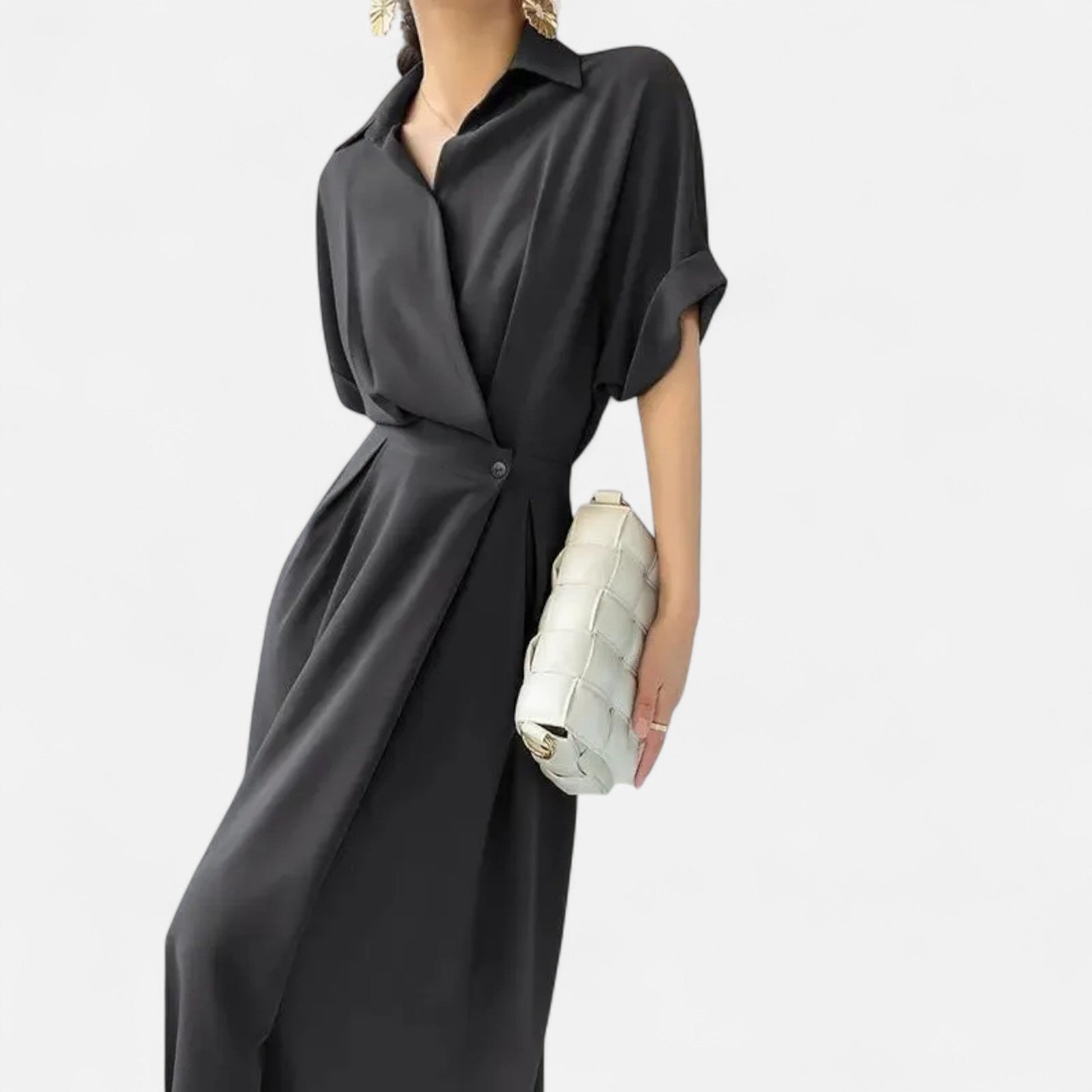 Sofia Maris | Women’s Shirt-Dress in Cotton-Blend Riviera Heritage