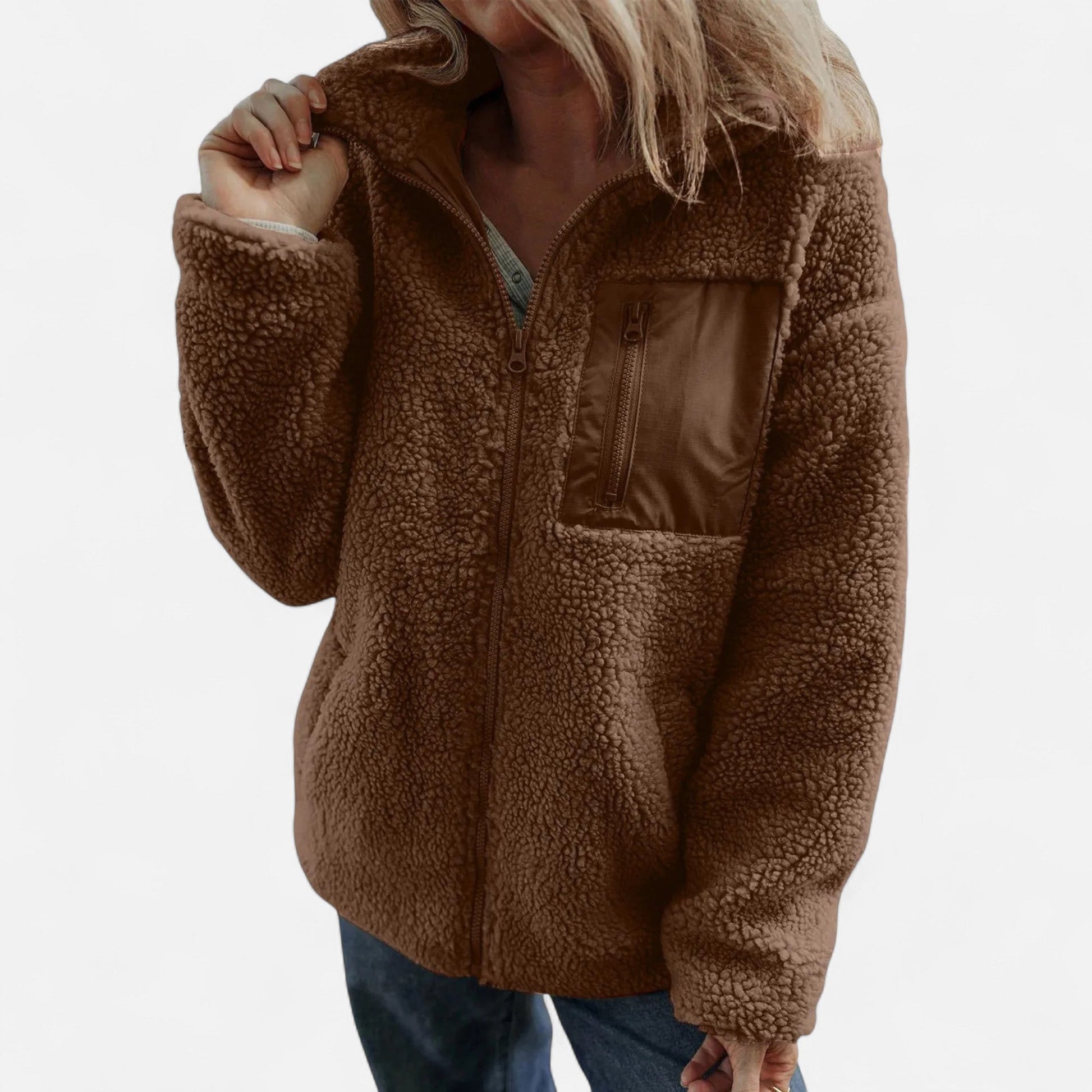 Sofia Maris  | Women’s Heritage Fleece Teddy Coat