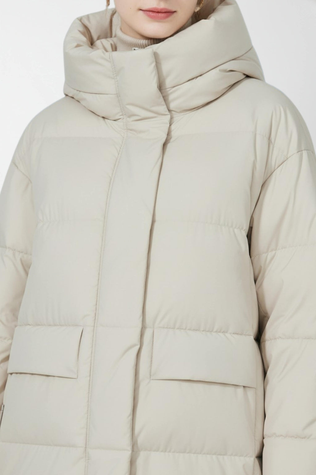 Sofia Maris | Women’s Mid-Length Puffer Coat