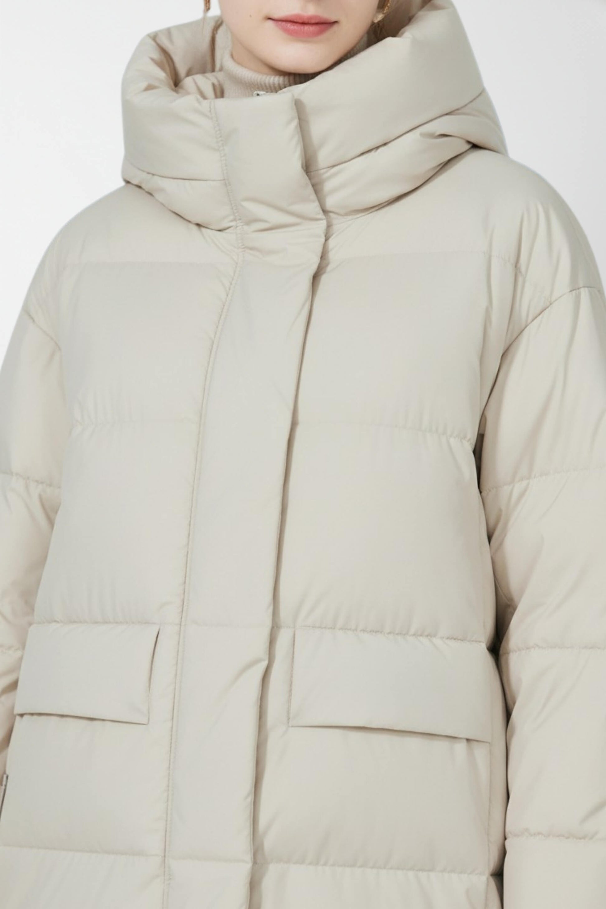 Sofia Maris | Women’s Mid-Length Puffer Coat