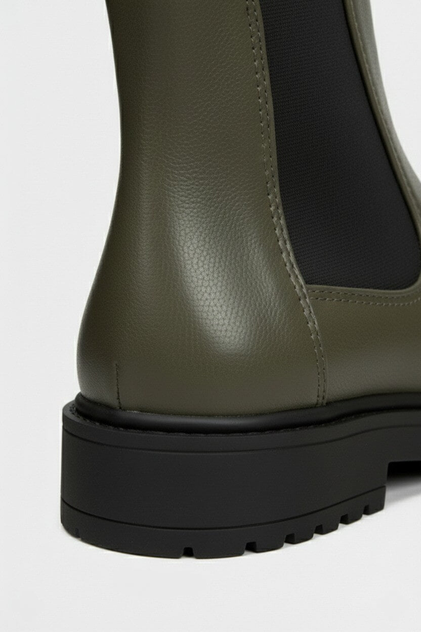 Sofia Maris | Women’s Chelsea Boots – Slip-On Chunky Platform Design