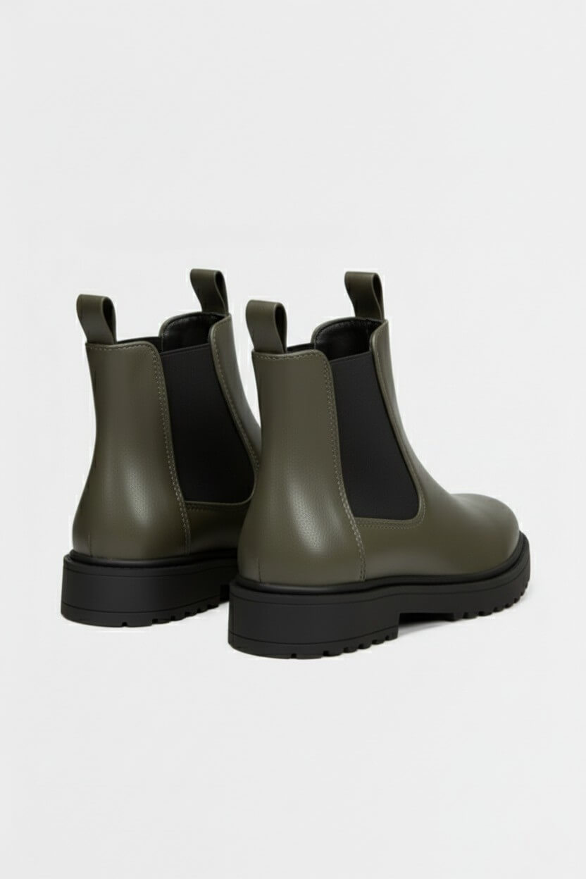 Sofia Maris | Women’s Chelsea Boots – Slip-On Chunky Platform Design