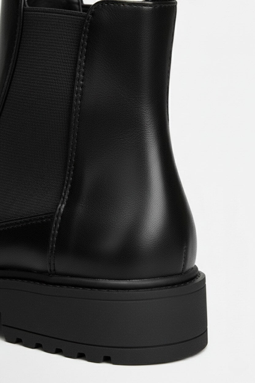 Sofia Maris | Women’s Chelsea Boots – Slip-On Chunky Platform Design