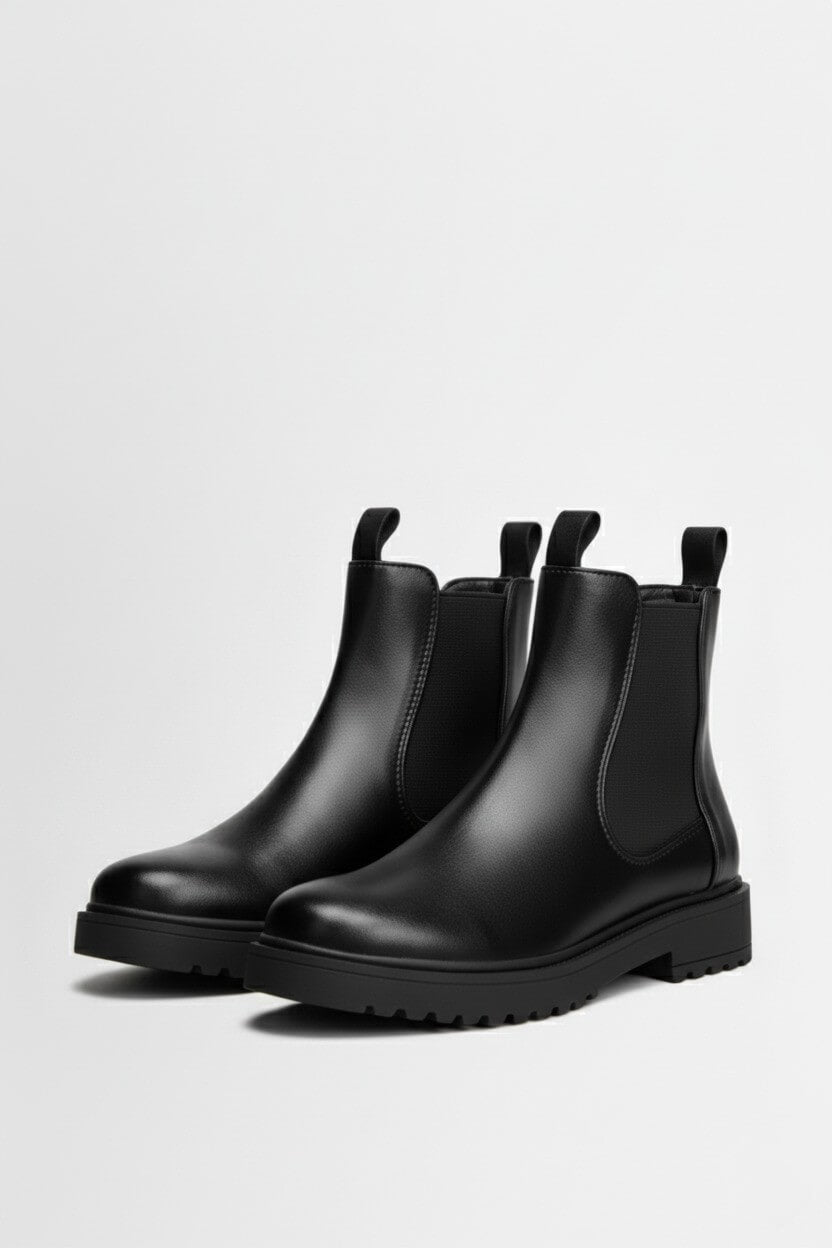 Sofia Maris | Women’s Chelsea Boots – Slip-On Chunky Platform Design