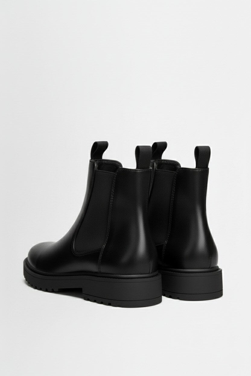Sofia Maris | Women’s Chelsea Boots – Slip-On Chunky Platform Design