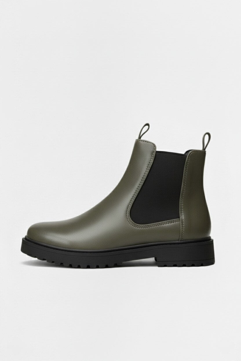 Sofia Maris | Women’s Chelsea Boots – Slip-On Chunky Platform Design