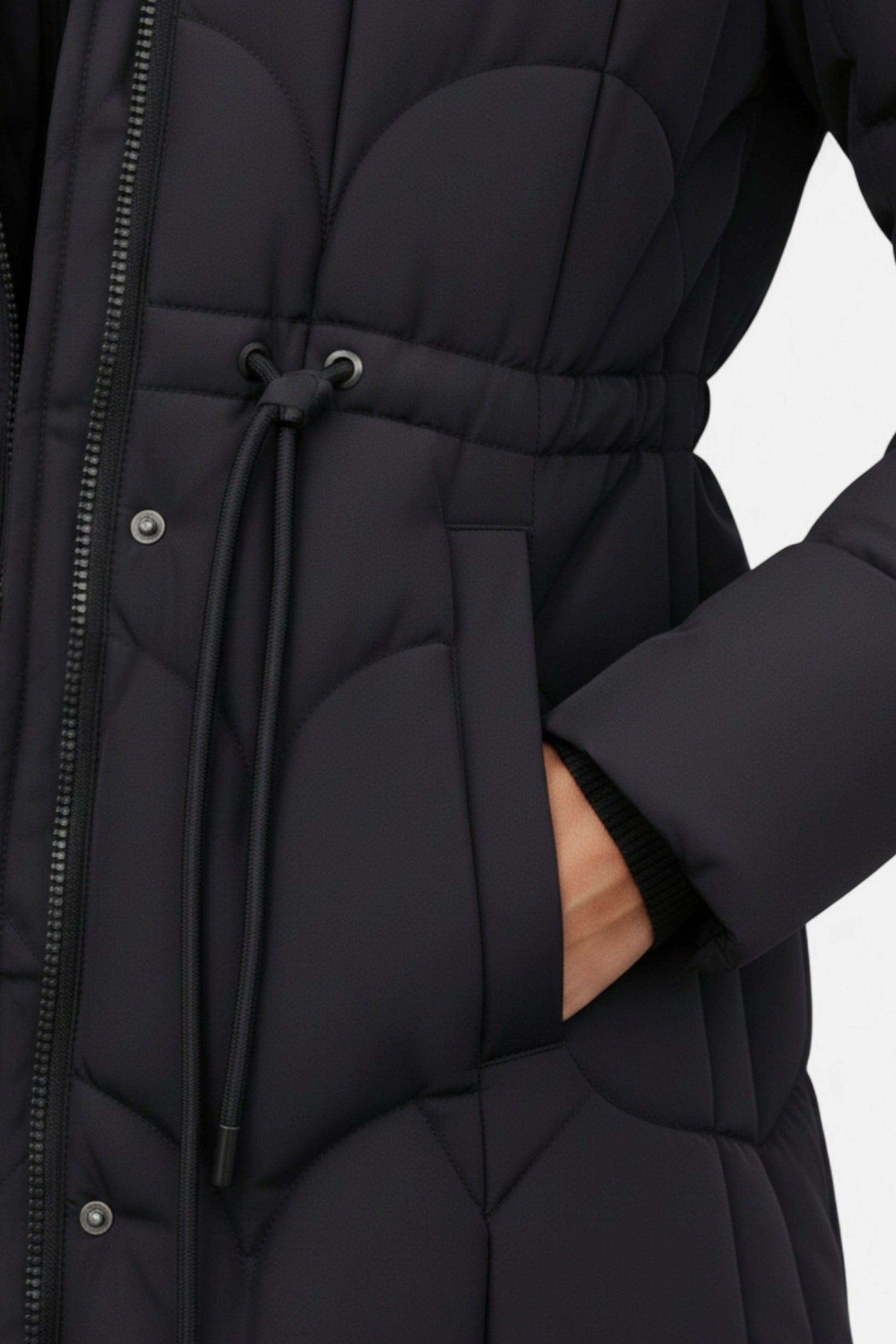 Sofia Maris | Women’s Long Faux Fur Puffer Coat