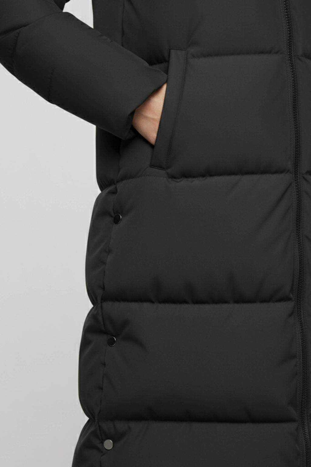 Sofia Maris Women’s Long Puffer Coat with Elegant Design - Sofia Maris