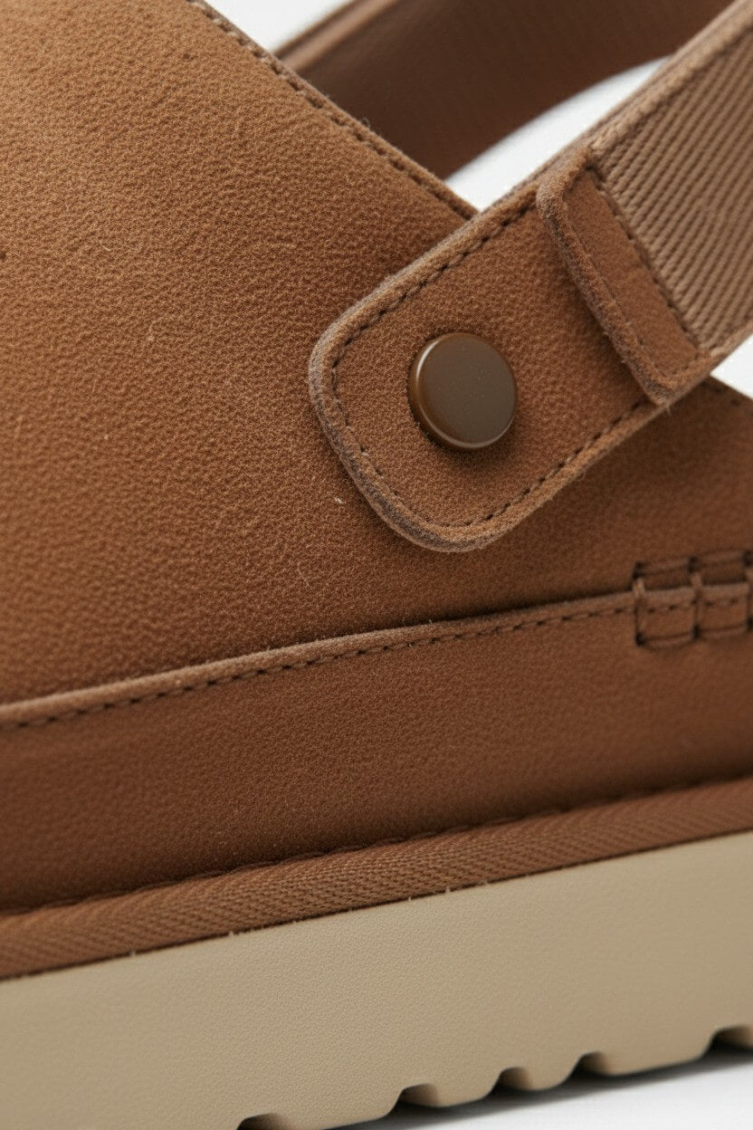 Sofia Maris | Women's Leather Slippers – Thick Bottom Back Strap Design