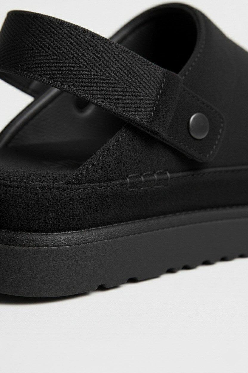 Sofia Maris | Women's Leather Slippers – Thick Bottom Back Strap Design