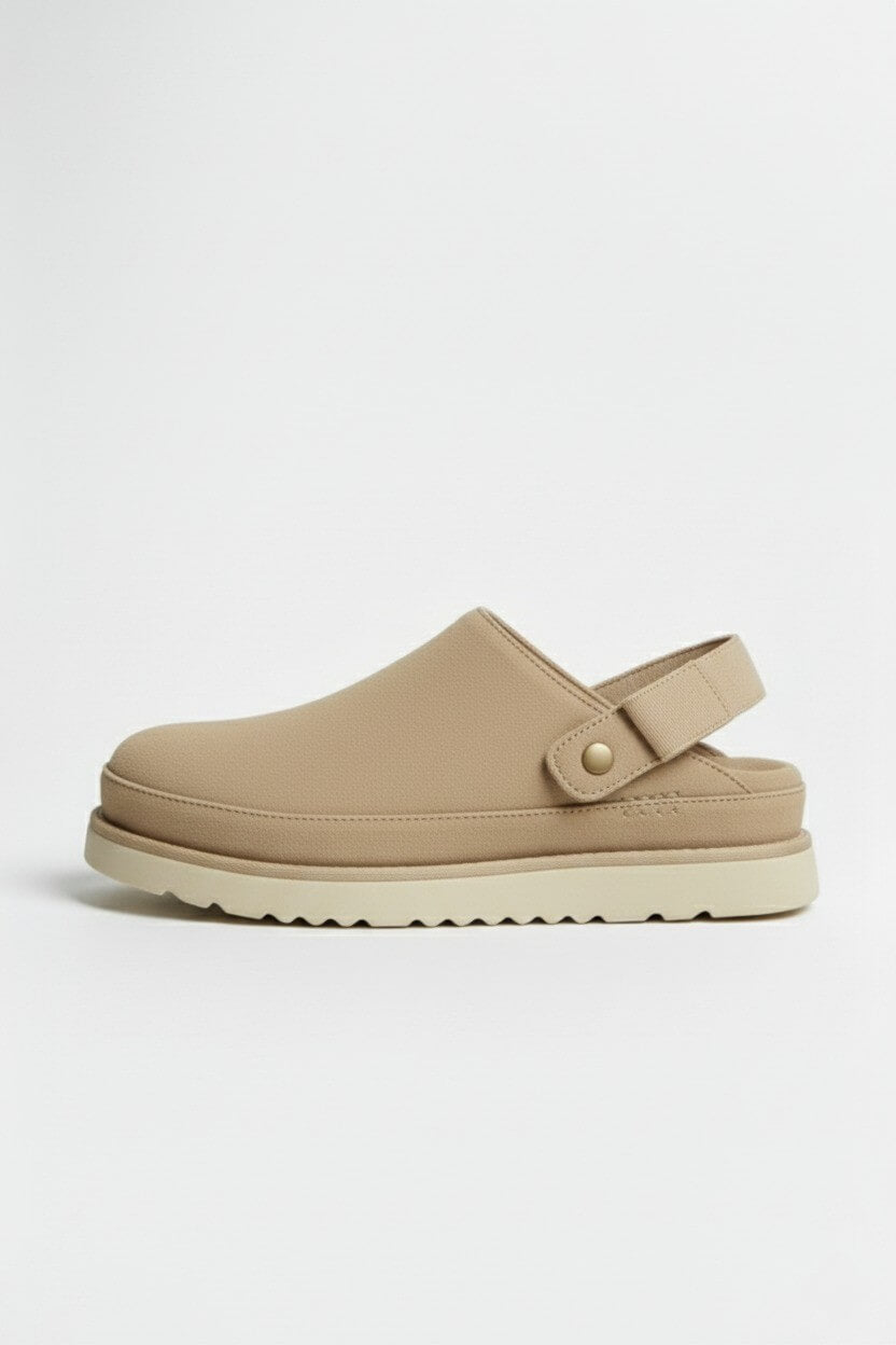 Sofia Maris | Women's Leather Slippers – Thick Bottom Back Strap Design