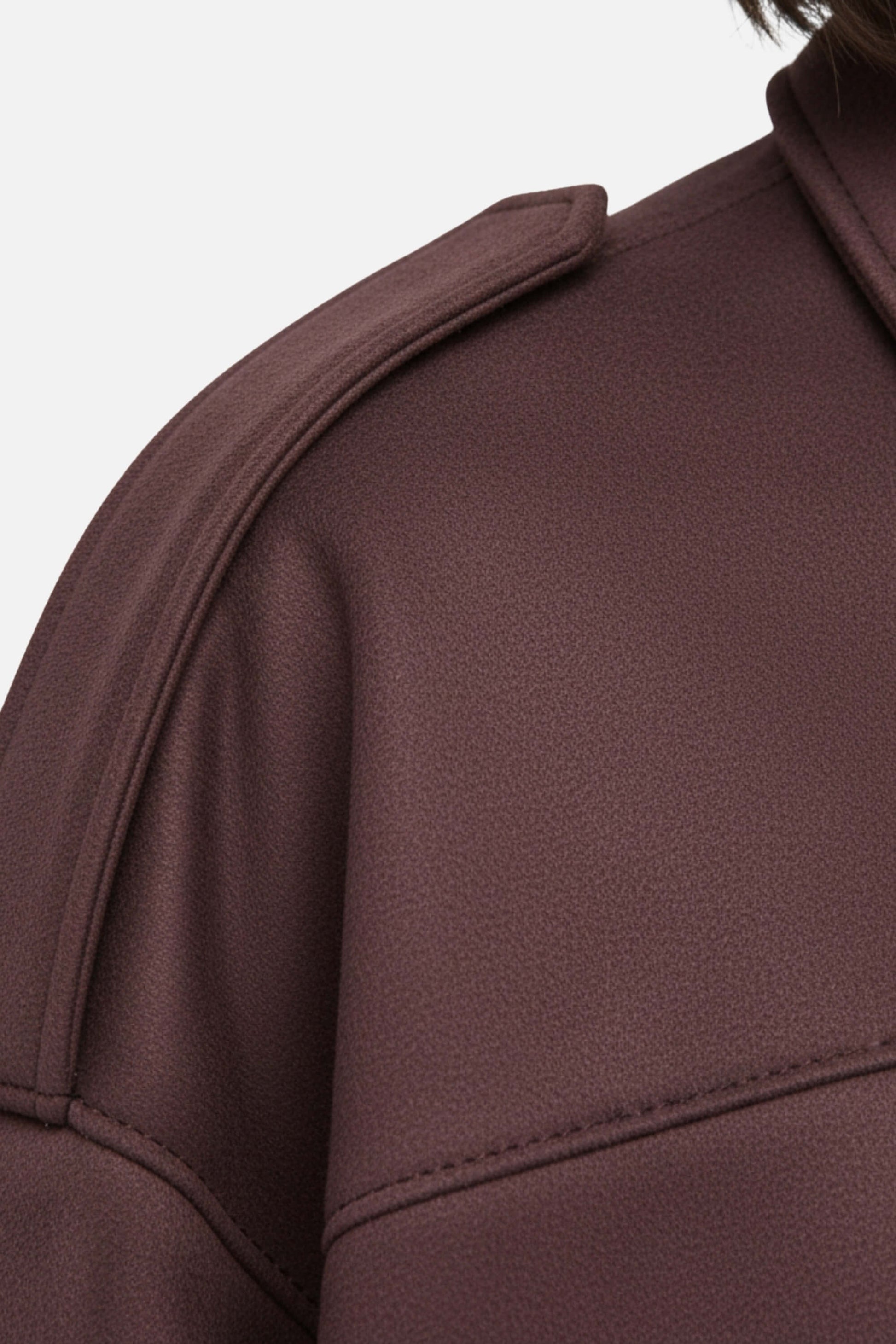 Sofia Maris Women’s Cropped Suede Bomber Jacket – Timeless Elegance - Sofia Maris