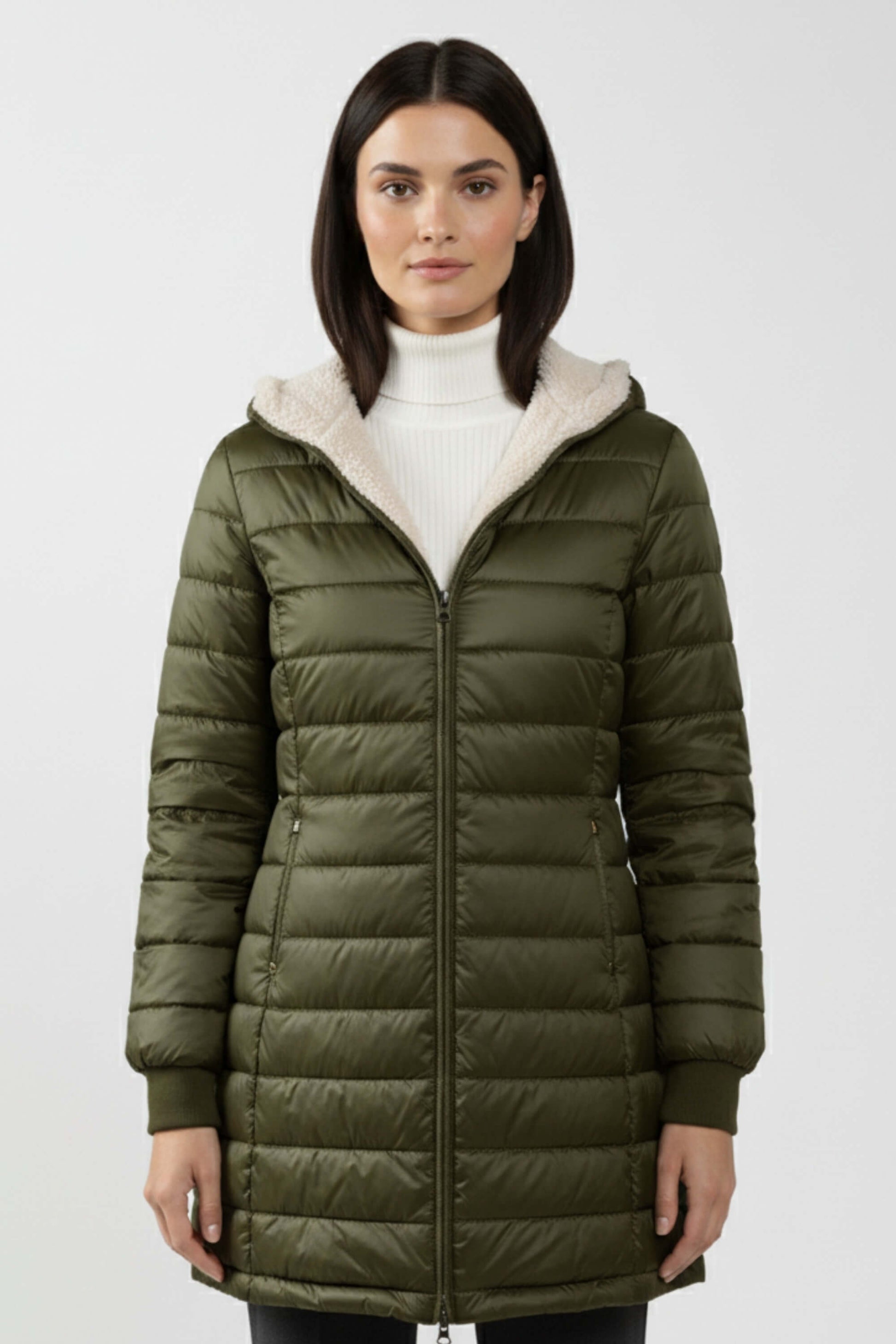 Sofia Maris Women’s Puffer Jacket with Refined Insulated Finish - Sofia Maris