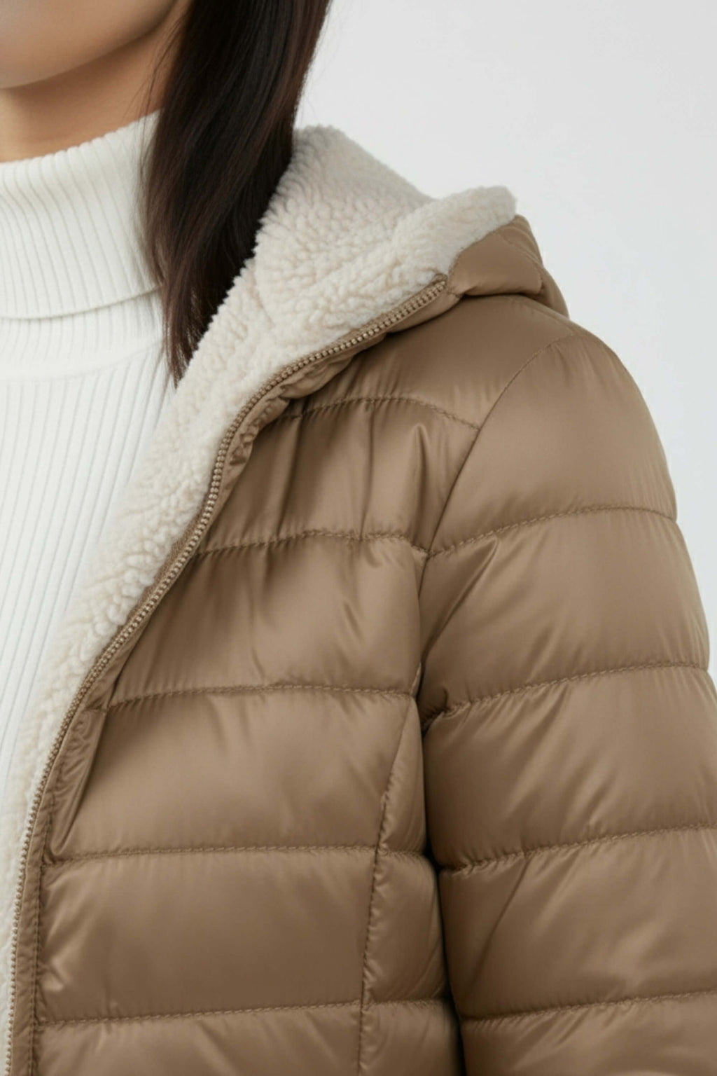 Sofia Maris Women’s Puffer Jacket with Refined Insulated Finish - Sofia Maris