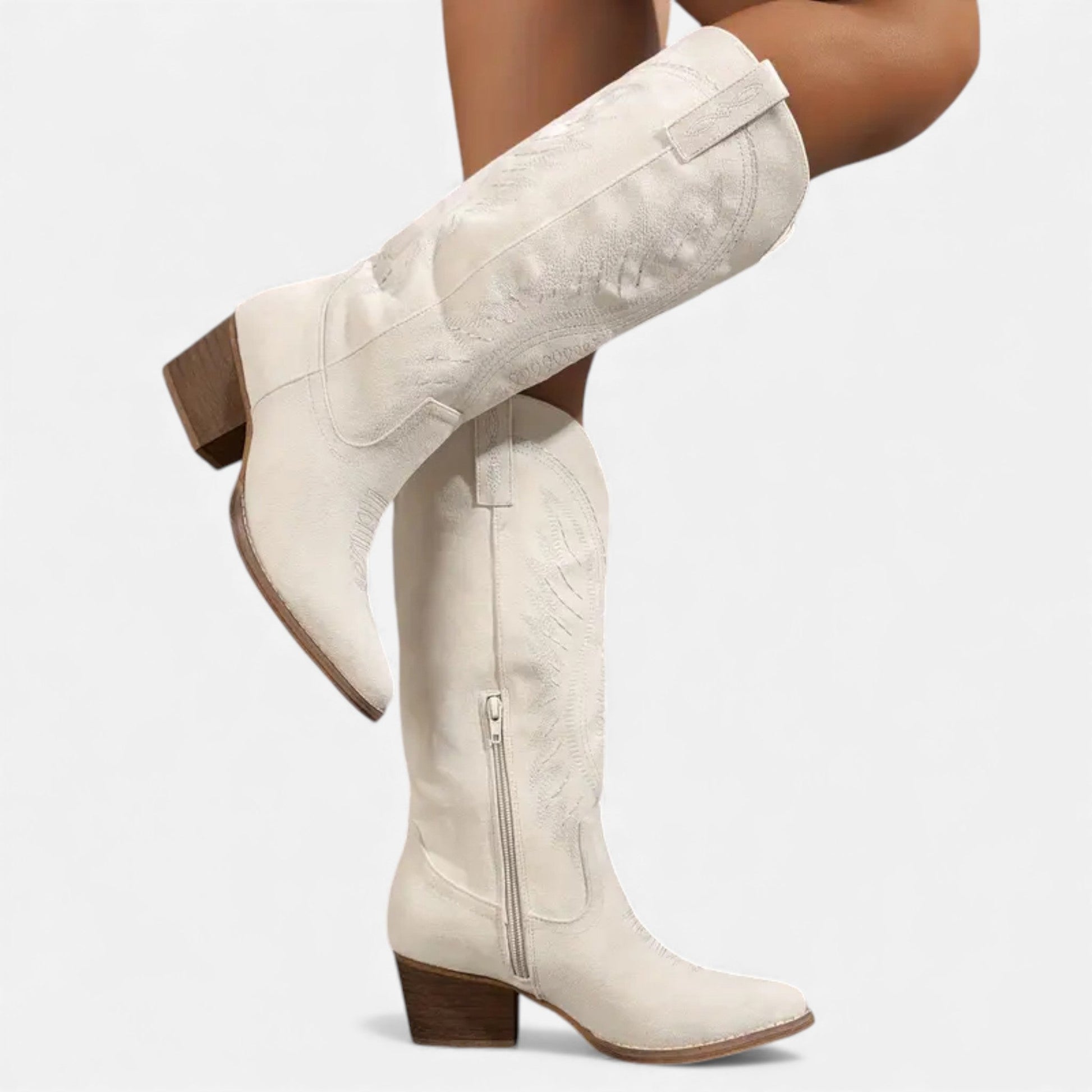 Sofia Maris | Women’s Embroidered Cowboy Boots – Western Chic Elegance