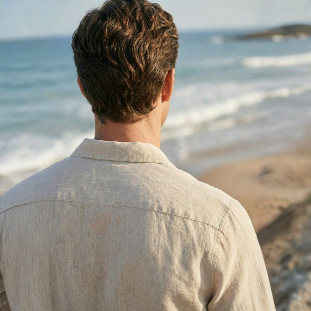 Miles | Lightweight Linen Set for Men – Shirt & Pants Combo