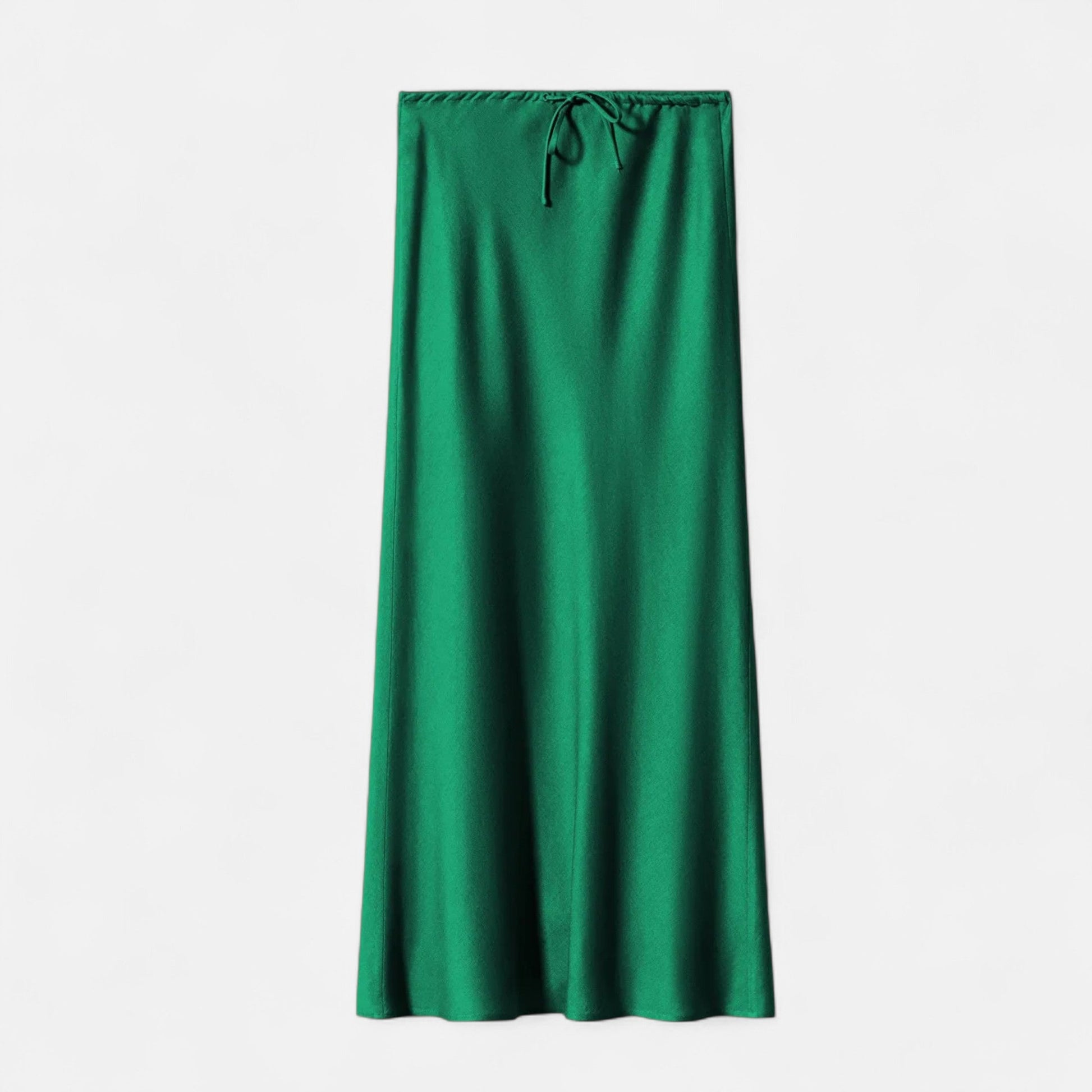 Women's Elegant High-Waist Satin Skirt - Sofia Maris