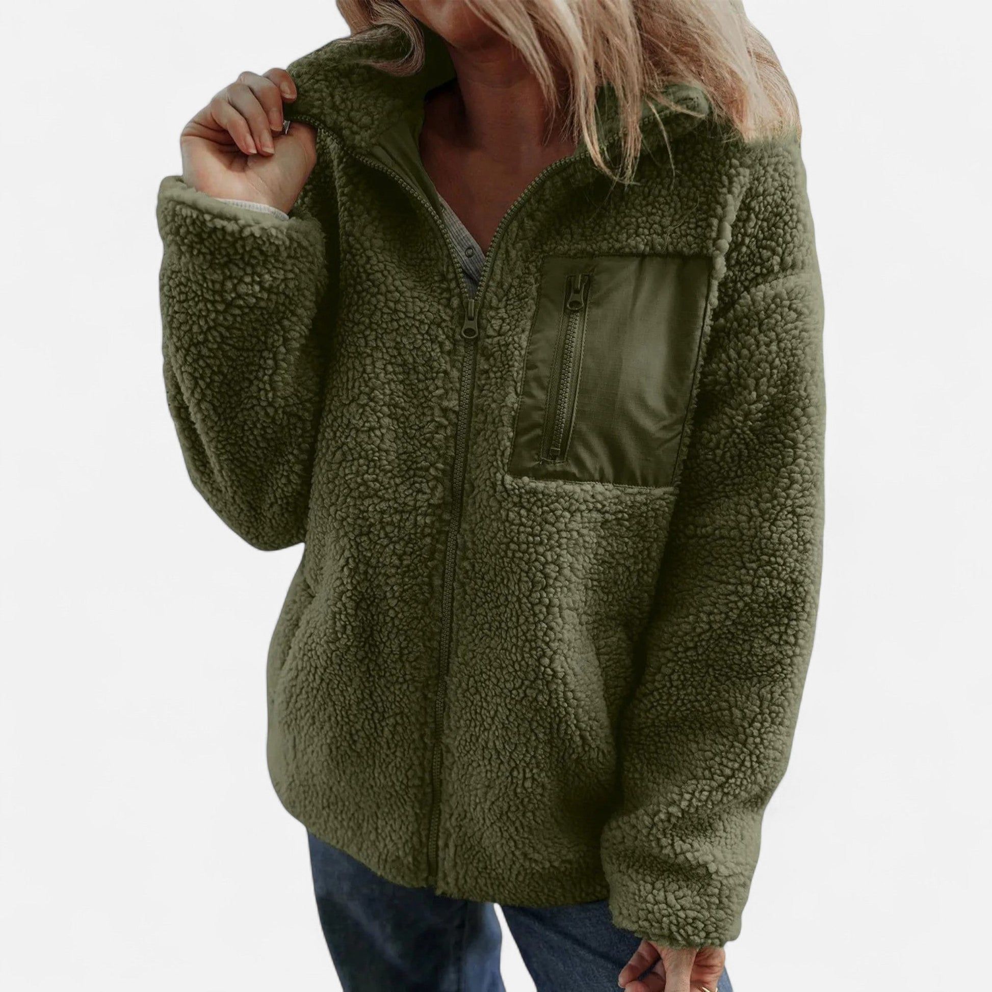 Sofia Maris  | Women’s Heritage Fleece Teddy Coat