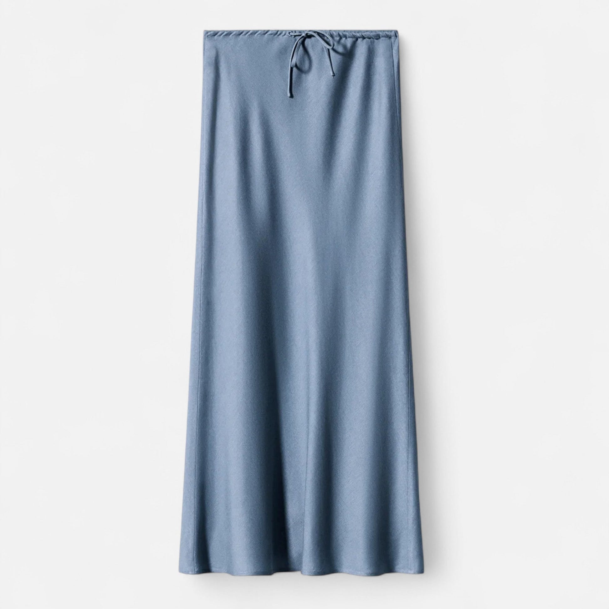 Women's Elegant High-Waist Satin Skirt - Sofia Maris