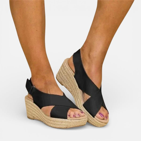 Women’s Cushioned Wedge Sandals for Summer Walking