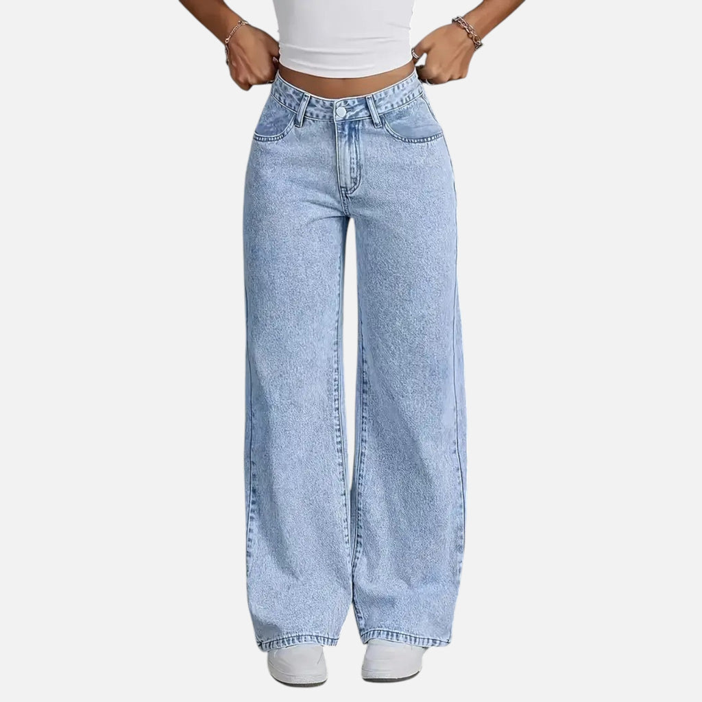 Sofia Maris Women Loose Denim Pants – Tailored Leisure Classic - Sofia Maris