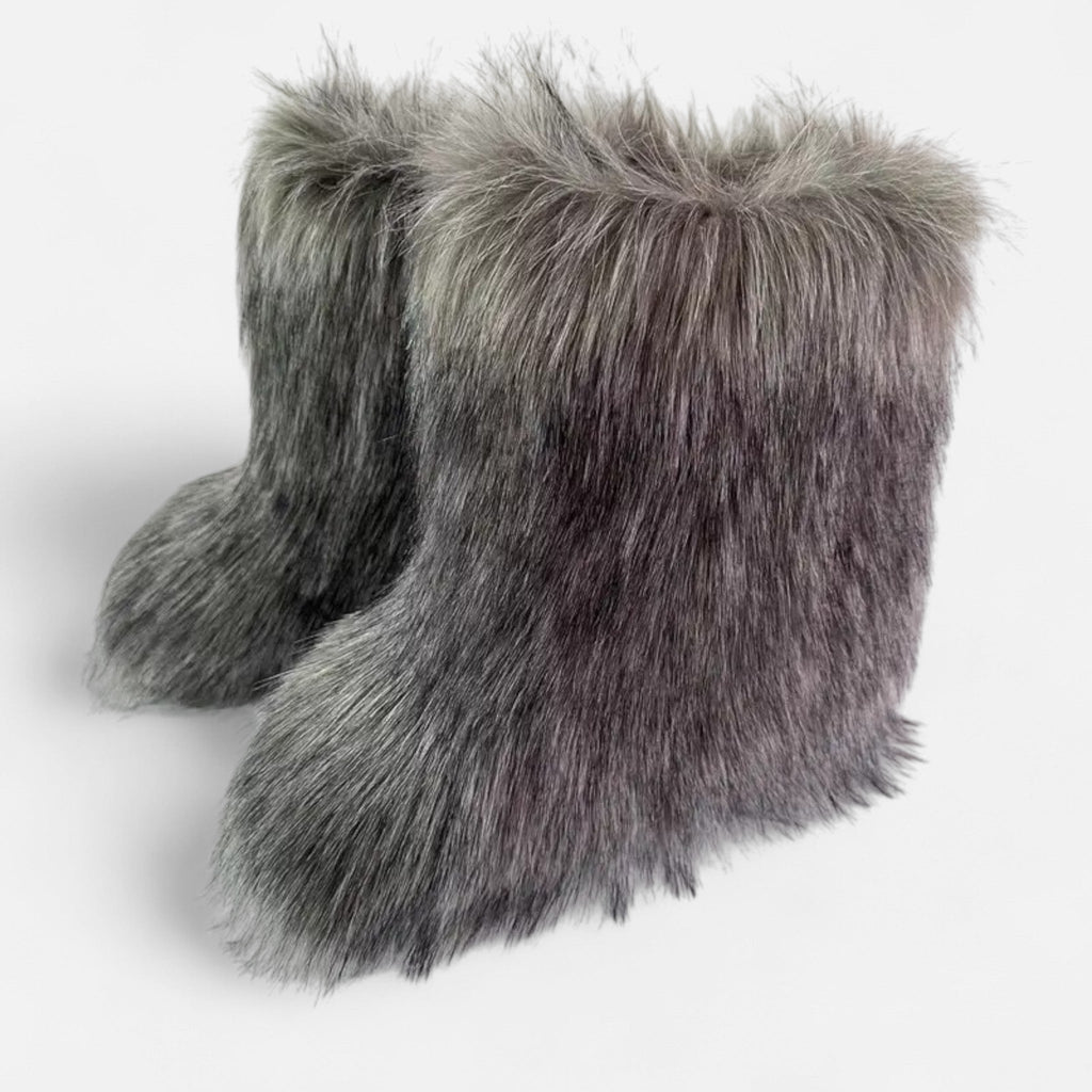 Sofia Maris Women’s Faux Fur Boots – Winter Luxe Comfort - Sofia Maris