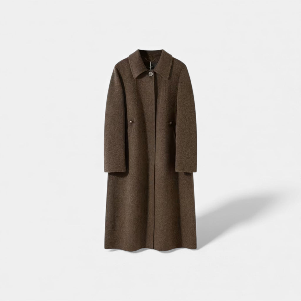 Sofia Maris | Women’s Structured Long Woollen Winter Coat