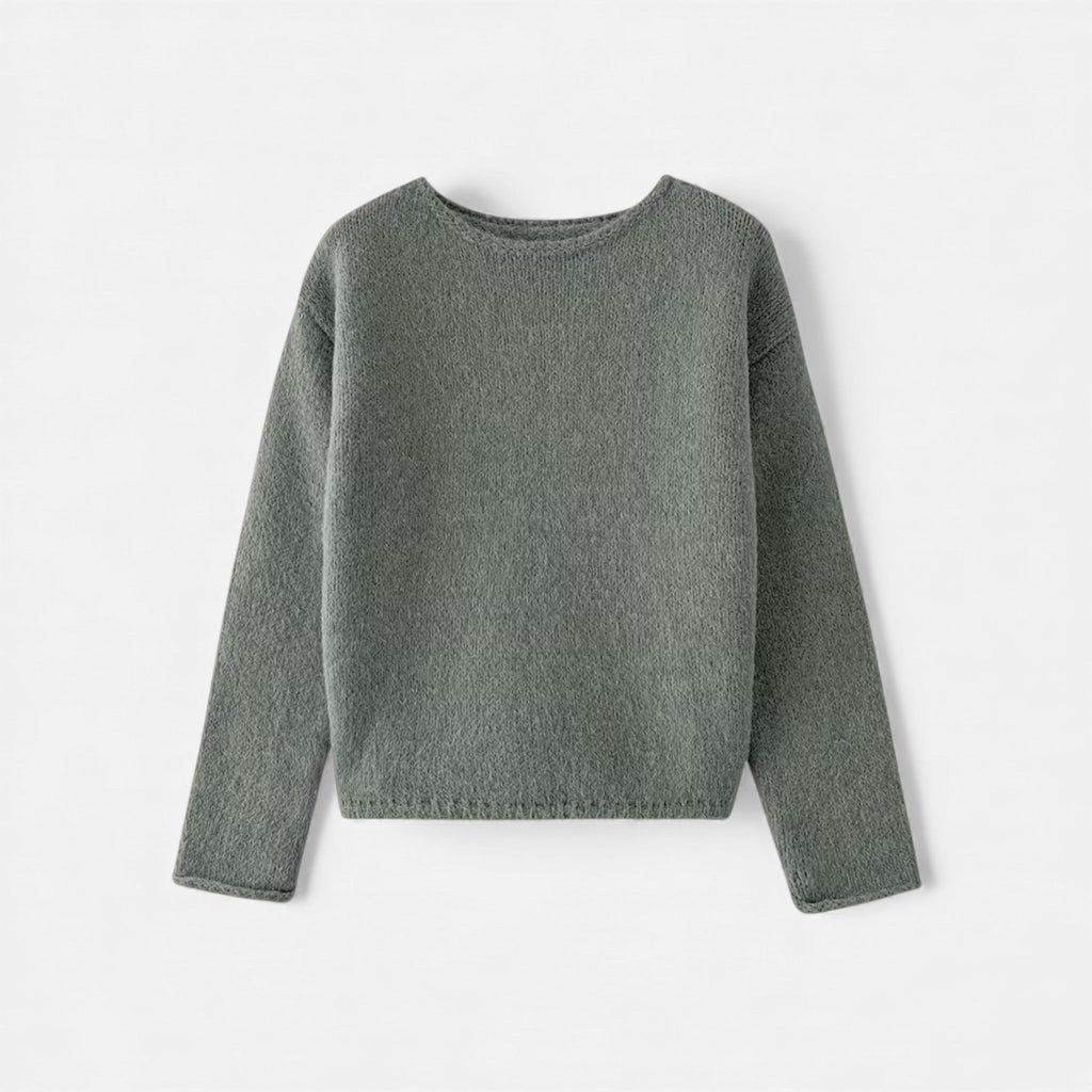 Sofia Maris | Women’s Off-Shoulder Knit Winter Sweater