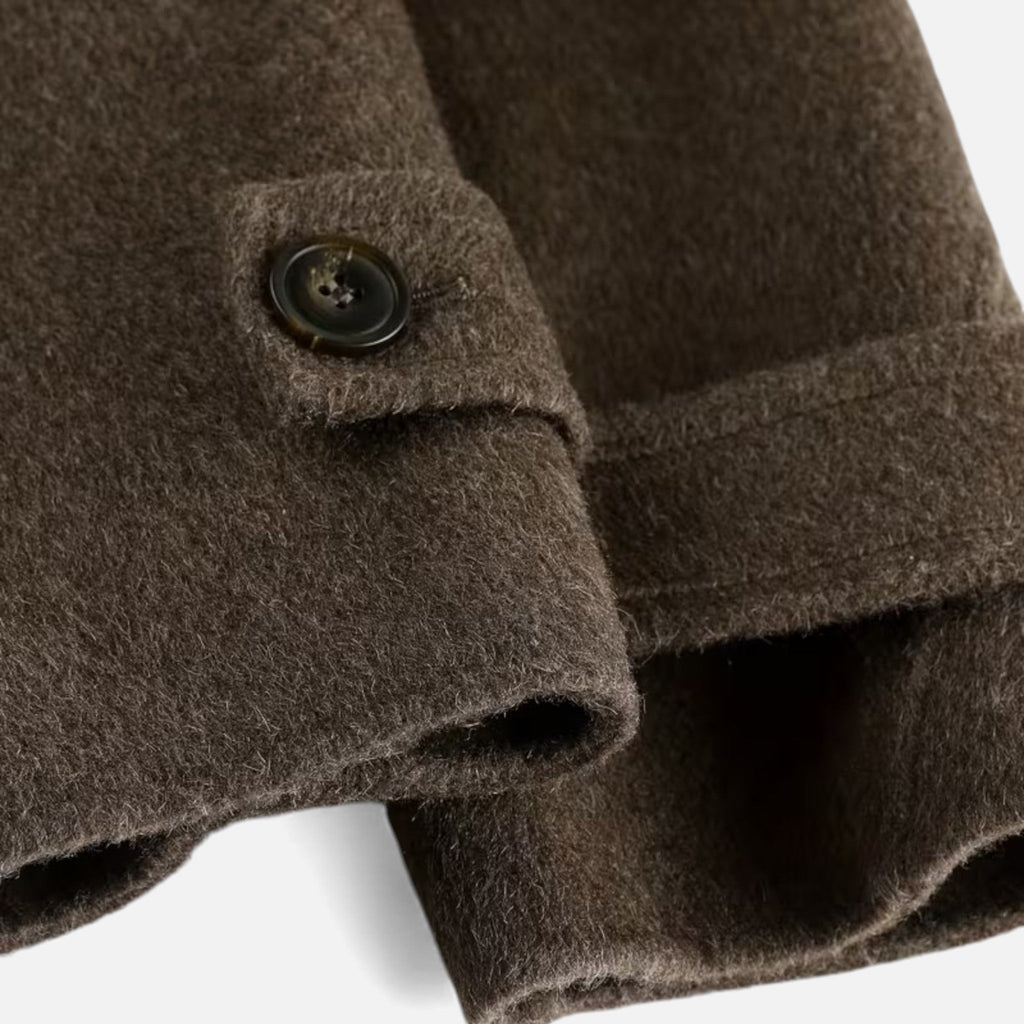 Sofia Maris | Women’s Thick Alpaca-Blend Winter Coat