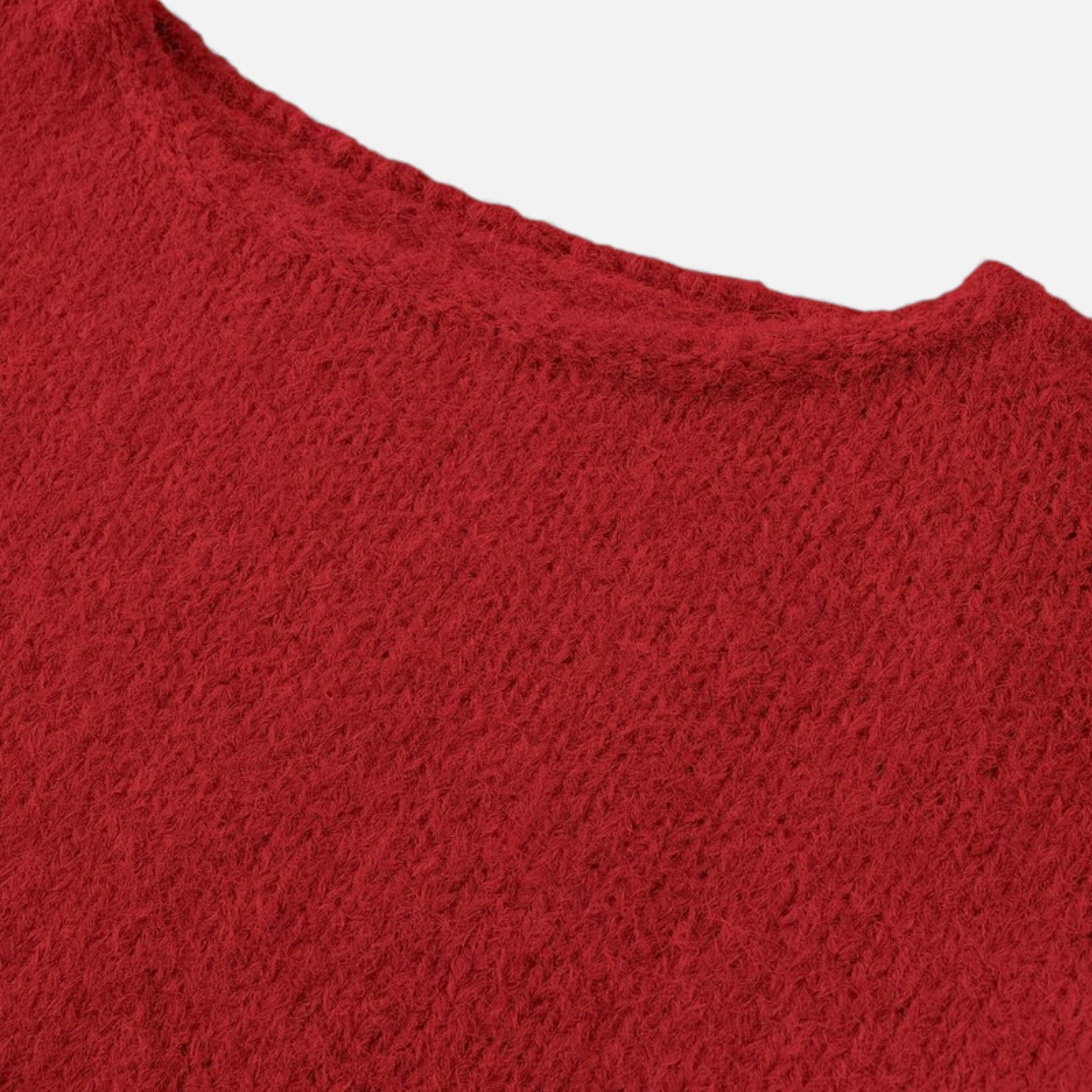 Sofia Maris | Women’s Off-Shoulder Knit Winter Sweater